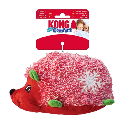 KONG Holiday Comfort Hedgehug Det søde Røde Pindsvin